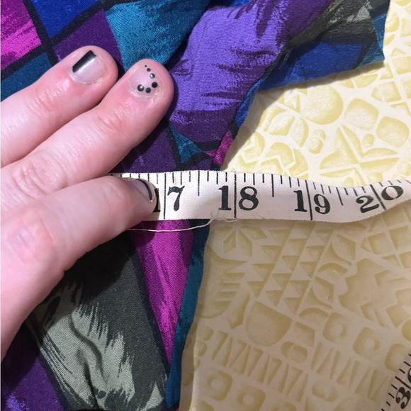 Vintage Notations Argyle Pattern Shirt - Picture 7 of 9